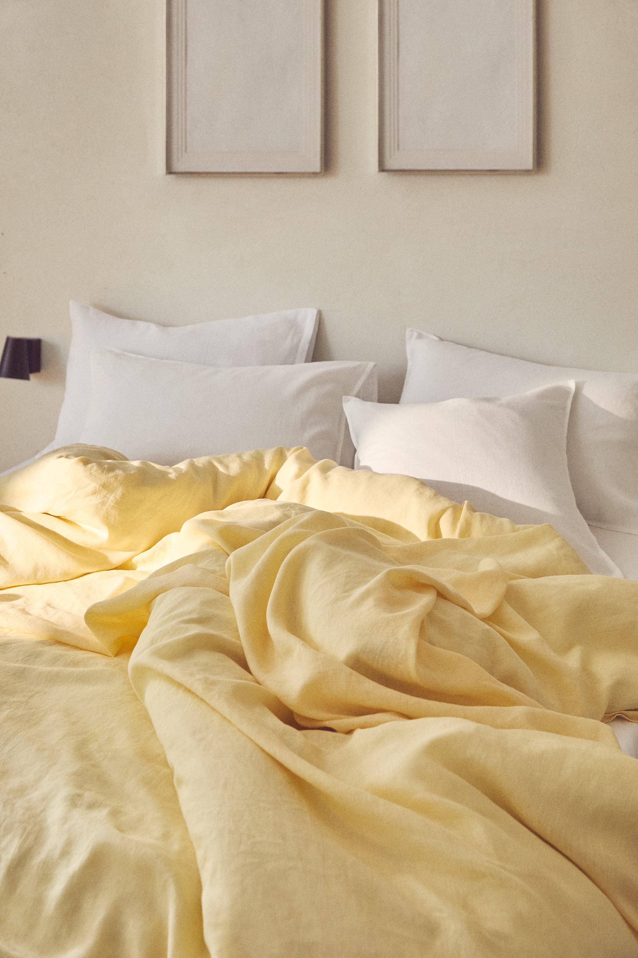 HOUSSE DE COUETTE LIN DÉLAVÉ (140 GxM²)